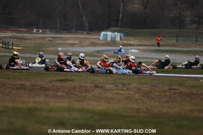 07/03/2010 : 1ère manche du Championnat du Sud 2010 à Lavelanet (photos Antoine Camblor) 2010 — karting