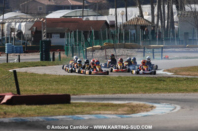 07/03/2010 : 1ère manche du Championnat du Sud 2010 à Lavelanet (photos Antoine Camblor) 2010 — karting