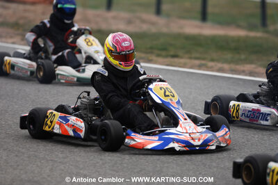 07/03/2010 : 1ère manche du Championnat du Sud 2010 à Lavelanet (photos Antoine Camblor) 2010 — karting