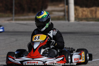 07/03/2010 : 1ère manche du Championnat du Sud 2010 à Lavelanet (photos Antoine Camblor) 2010 — karting