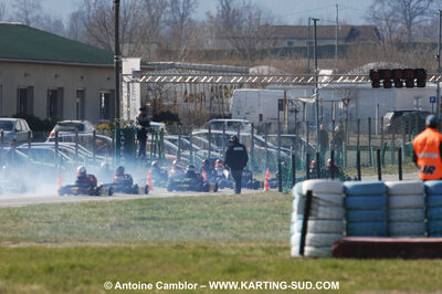 07/03/2010 : 1ère manche du Championnat du Sud 2010 à Lavelanet (photos Antoine Camblor) 2010 — karting