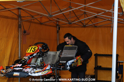 07/03/2010 : 1ère manche du Championnat du Sud 2010 à Lavelanet (photos Antoine Camblor) 2010 — karting