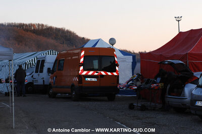 07/03/2010 : 1ère manche du Championnat du Sud 2010 à Lavelanet (photos Antoine Camblor) 2010 — karting