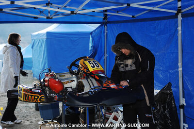 07/03/2010 : 1ère manche du Championnat du Sud 2010 à Lavelanet (photos Antoine Camblor) 2010 — karting
