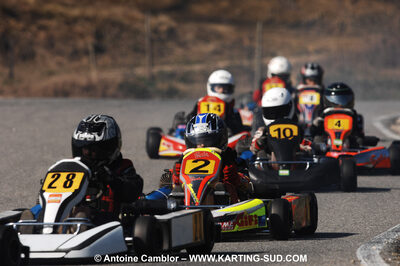 07/03/2010 : 1ère manche du Championnat du Sud 2010 à Lavelanet (photos Antoine Camblor) 2010 — karting