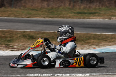 07/03/2010 : 1ère manche du Championnat du Sud 2010 à Lavelanet (photos Antoine Camblor) 2010 — karting