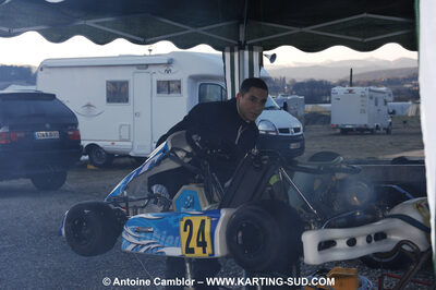 07/03/2010 : 1ère manche du Championnat du Sud 2010 à Lavelanet (photos Antoine Camblor) 2010 — karting