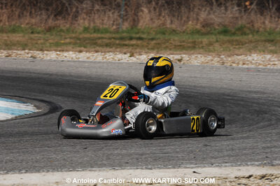 07/03/2010 : 1ère manche du Championnat du Sud 2010 à Lavelanet (photos Antoine Camblor) 2010 — karting