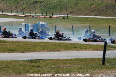 07/03/2010 : 1ère manche du Championnat du Sud 2010 à Lavelanet (photos Antoine Camblor) 2010 — karting