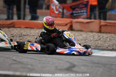 07/03/2010 : 1ère manche du Championnat du Sud 2010 à Lavelanet (photos Antoine Camblor) 2010 — karting
