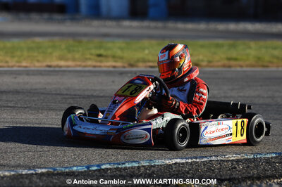 07/03/2010 : 1ère manche du Championnat du Sud 2010 à Lavelanet (photos Antoine Camblor) 2010 — karting
