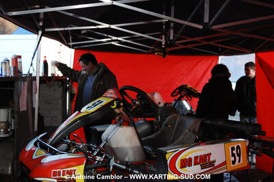 07/03/2010 : 1ère manche du Championnat du Sud 2010 à Lavelanet (photos Antoine Camblor) 2010 — karting