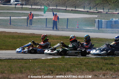 07/03/2010 : 1ère manche du Championnat du Sud 2010 à Lavelanet (photos Antoine Camblor) 2010 — karting