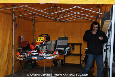 07/03/2010 : 1ère manche du Championnat du Sud 2010 à Lavelanet (photos Antoine Camblor) 2010 — karting