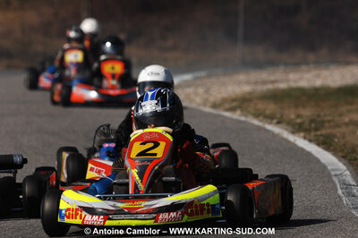 07/03/2010 : 1ère manche du Championnat du Sud 2010 à Lavelanet (photos Antoine Camblor) 2010 — karting