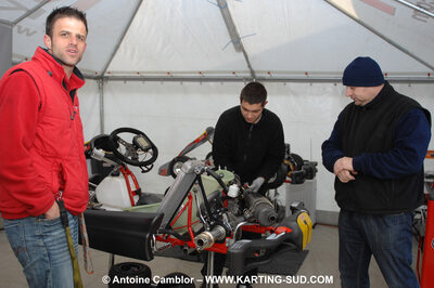 07/03/2010 : 1ère manche du Championnat du Sud 2010 à Lavelanet (photos Antoine Camblor) 2010 — karting