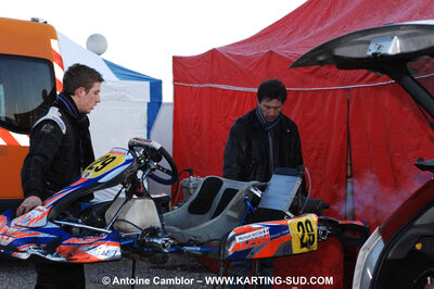 07/03/2010 : 1ère manche du Championnat du Sud 2010 à Lavelanet (photos Antoine Camblor) 2010 — karting