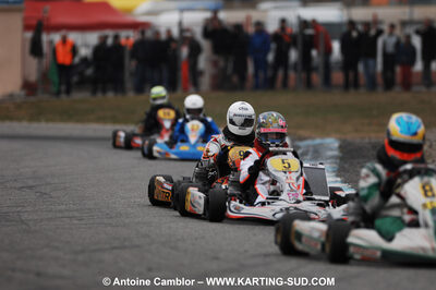 07/03/2010 : 1ère manche du Championnat du Sud 2010 à Lavelanet (photos Antoine Camblor) 2010 — karting