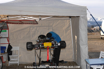 07/03/2010 : 1ère manche du Championnat du Sud 2010 à Lavelanet (photos Antoine Camblor) 2010 — karting