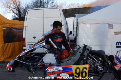 07/03/2010 : 1ère manche du Championnat du Sud 2010 à Lavelanet (photos Antoine Camblor) 2010 — karting