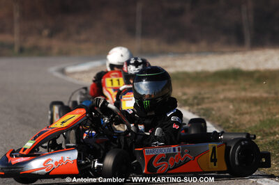 07/03/2010 : 1ère manche du Championnat du Sud 2010 à Lavelanet (photos Antoine Camblor) 2010 — karting