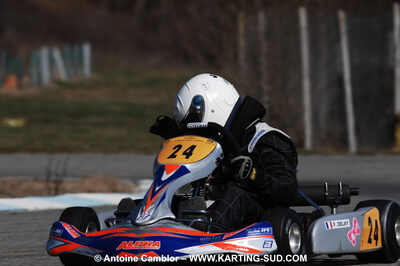 07/03/2010 : 1ère manche du Championnat du Sud 2010 à Lavelanet (photos Antoine Camblor) 2010 — karting