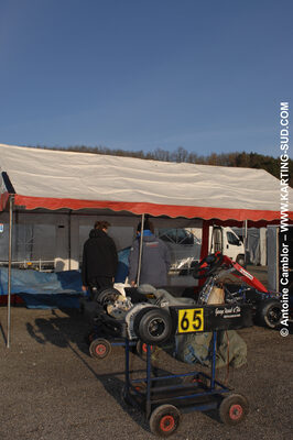 07/03/2010 : 1ère manche du Championnat du Sud 2010 à Lavelanet (photos Antoine Camblor) 2010 — karting