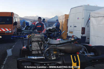 07/03/2010 : 1ère manche du Championnat du Sud 2010 à Lavelanet (photos Antoine Camblor) 2010 — karting