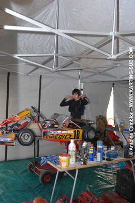 07/03/2010 : 1ère manche du Championnat du Sud 2010 à Lavelanet (photos Antoine Camblor) 2010 — karting