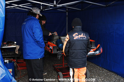 07/03/2010 : 1ère manche du Championnat du Sud 2010 à Lavelanet (photos Antoine Camblor) 2010 — karting