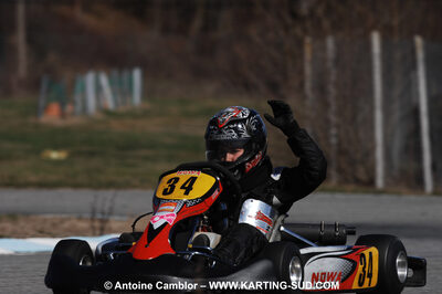 07/03/2010 : 1ère manche du Championnat du Sud 2010 à Lavelanet (photos Antoine Camblor) 2010 — karting
