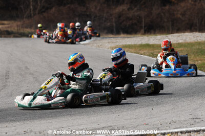 07/03/2010 : 1ère manche du Championnat du Sud 2010 à Lavelanet (photos Antoine Camblor) 2010 — karting