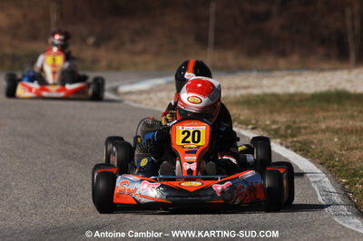07/03/2010 : 1ère manche du Championnat du Sud 2010 à Lavelanet (photos Antoine Camblor) 2010 — karting