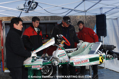 07/03/2010 : 1ère manche du Championnat du Sud 2010 à Lavelanet (photos Antoine Camblor) 2010 — karting