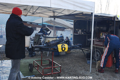 07/03/2010 : 1ère manche du Championnat du Sud 2010 à Lavelanet (photos Antoine Camblor) 2010 — karting