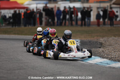 07/03/2010 : 1ère manche du Championnat du Sud 2010 à Lavelanet (photos Antoine Camblor) 2010 — karting