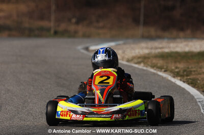 07/03/2010 : 1ère manche du Championnat du Sud 2010 à Lavelanet (photos Antoine Camblor) 2010 — karting