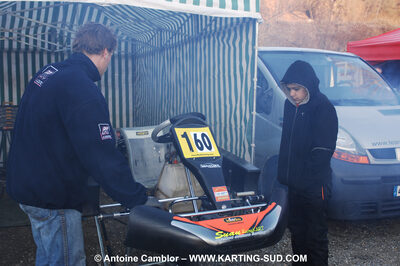 07/03/2010 : 1ère manche du Championnat du Sud 2010 à Lavelanet (photos Antoine Camblor) 2010 — karting