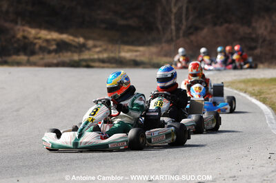 07/03/2010 : 1ère manche du Championnat du Sud 2010 à Lavelanet (photos Antoine Camblor) 2010 — karting
