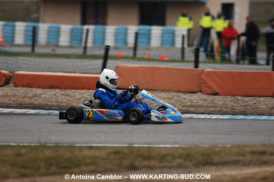 07/03/2010 : 1ère manche du Championnat du Sud 2010 à Lavelanet (photos Antoine Camblor) 2010 — karting