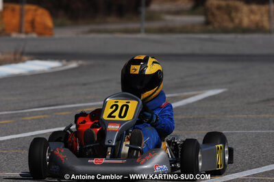 07/03/2010 : 1ère manche du Championnat du Sud 2010 à Lavelanet (photos Antoine Camblor) 2010 — karting