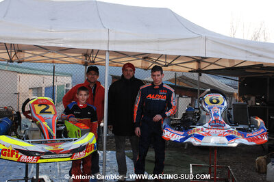 07/03/2010 : 1ère manche du Championnat du Sud 2010 à Lavelanet (photos Antoine Camblor) 2010 — karting