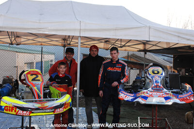 07/03/2010 : 1ère manche du Championnat du Sud 2010 à Lavelanet (photos Antoine Camblor) 2010 — karting
