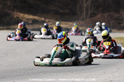 07/03/2010 : 1ère manche du Championnat du Sud 2010 à Lavelanet (photos Antoine Camblor) 2010 — karting