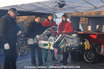 07/03/2010 : 1ère manche du Championnat du Sud 2010 à Lavelanet (photos Antoine Camblor) 2010 — karting
