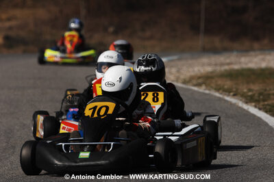 07/03/2010 : 1ère manche du Championnat du Sud 2010 à Lavelanet (photos Antoine Camblor) 2010 — karting