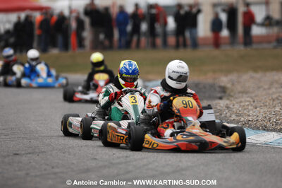07/03/2010 : 1ère manche du Championnat du Sud 2010 à Lavelanet (photos Antoine Camblor) 2010 — karting