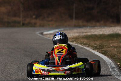 07/03/2010 : 1ère manche du Championnat du Sud 2010 à Lavelanet (photos Antoine Camblor) 2010 — karting