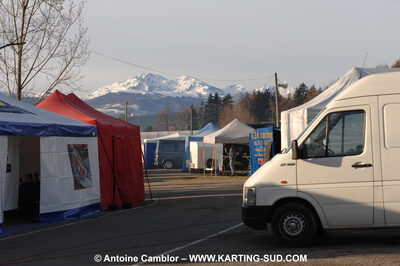 07/03/2010 : 1ère manche du Championnat du Sud 2010 à Lavelanet (photos Antoine Camblor) 2010 — karting