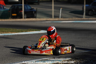 07/03/2010 : 1ère manche du Championnat du Sud 2010 à Lavelanet (photos Antoine Camblor) 2010 — karting